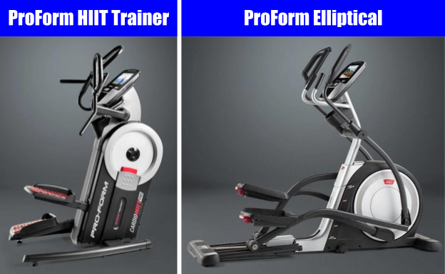 ProForm HIIT Tainer vs Ellliptical - What's The Difference