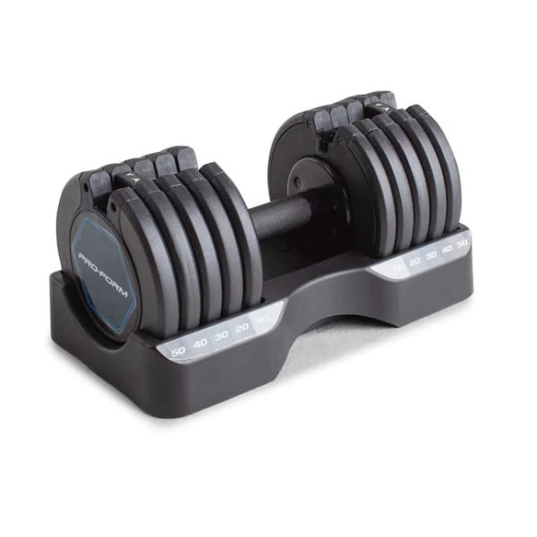 ProForm Adjustable Dumbbells vs NordicTrack iSelect Dumbbells